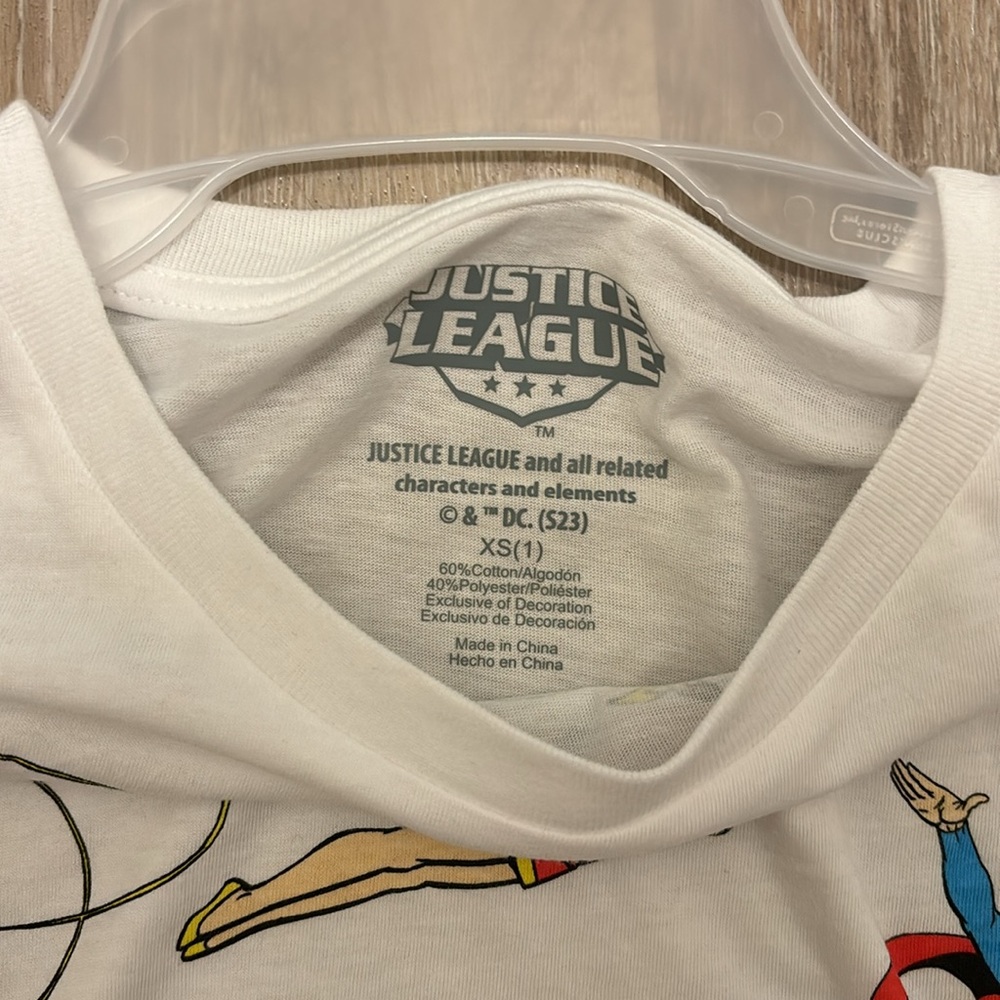 Justice league white crop top tide in front female superheroes - Picture 5 of 8